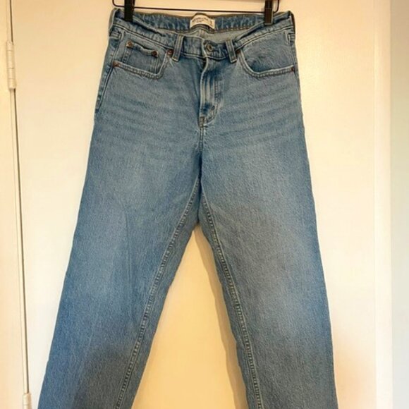 Abercrombie & Fitch Mid Rise 90s Jeans - Picture 1 of 3